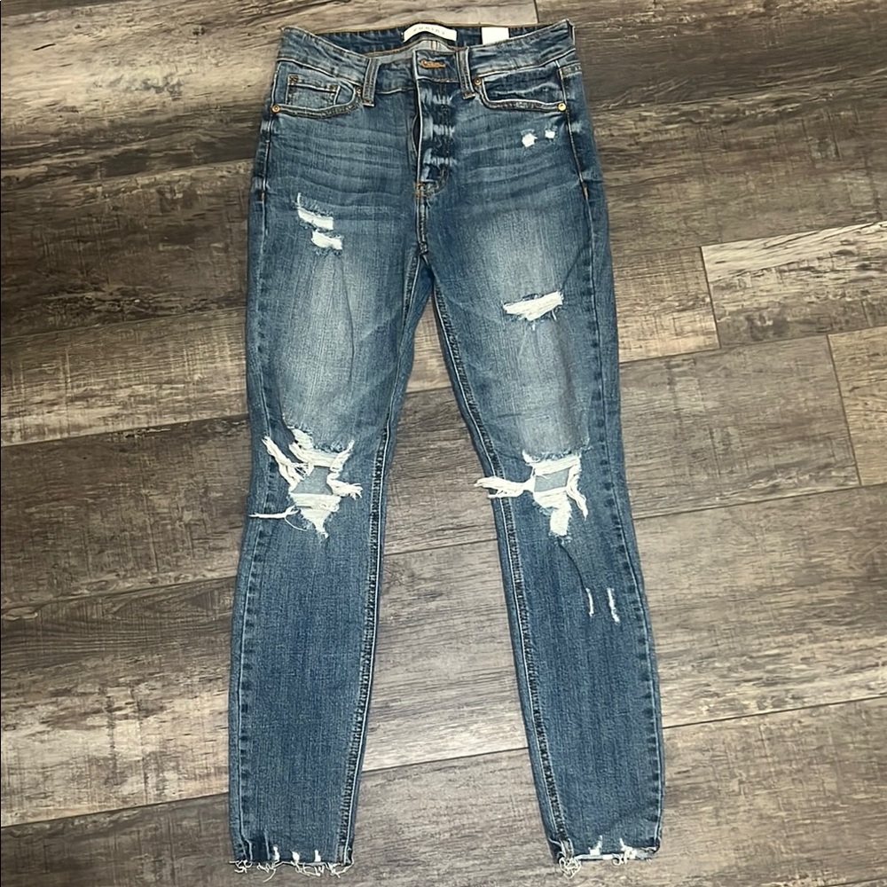 Eunina distressed denim jeans